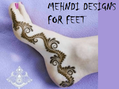 25 exclusive leg Mehndi designs - Arabic and Moroccan Art Mix