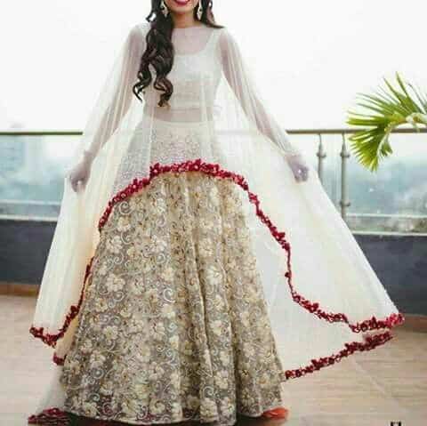 traditional cape dress indian wedding